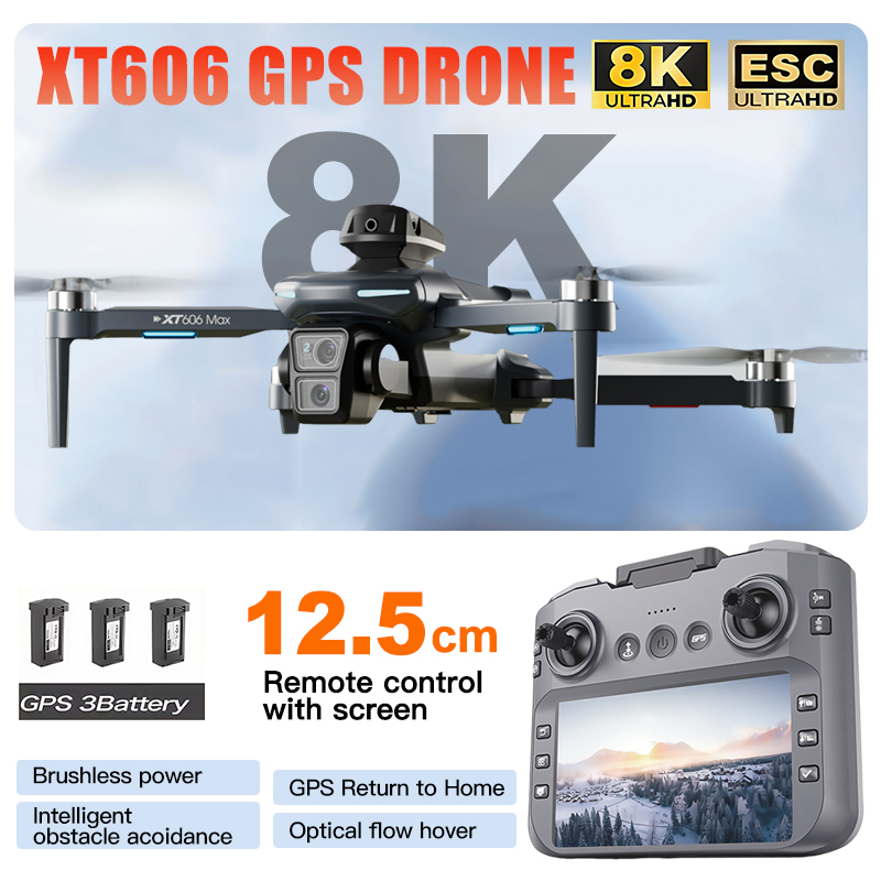 Drone Surveying - Drone XT606 MAX 3 com Câmera