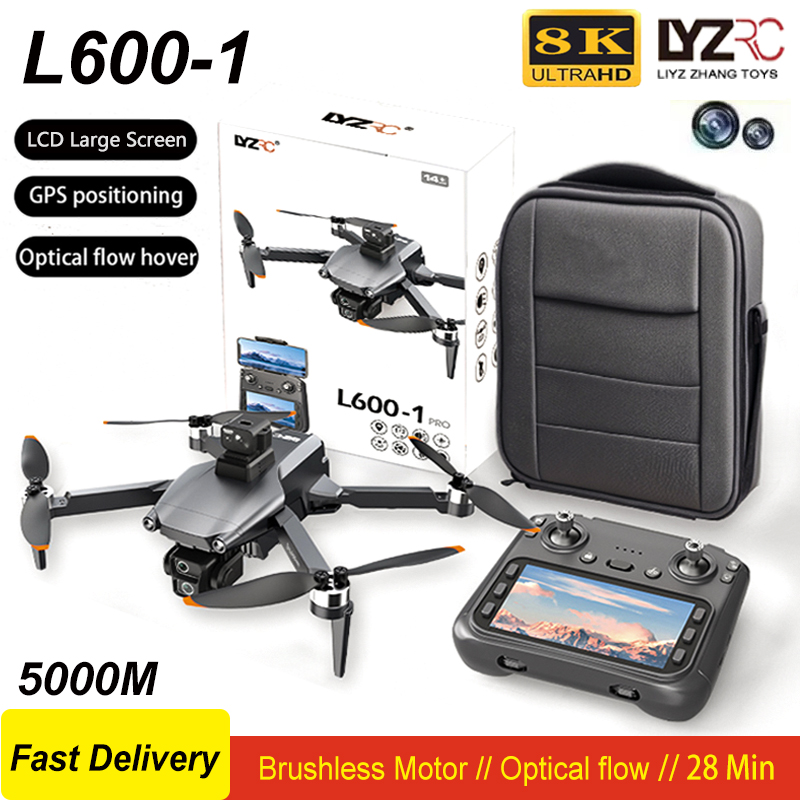 Drone Thermal Imaging - Novo L600-1 gps drone profissional 8k