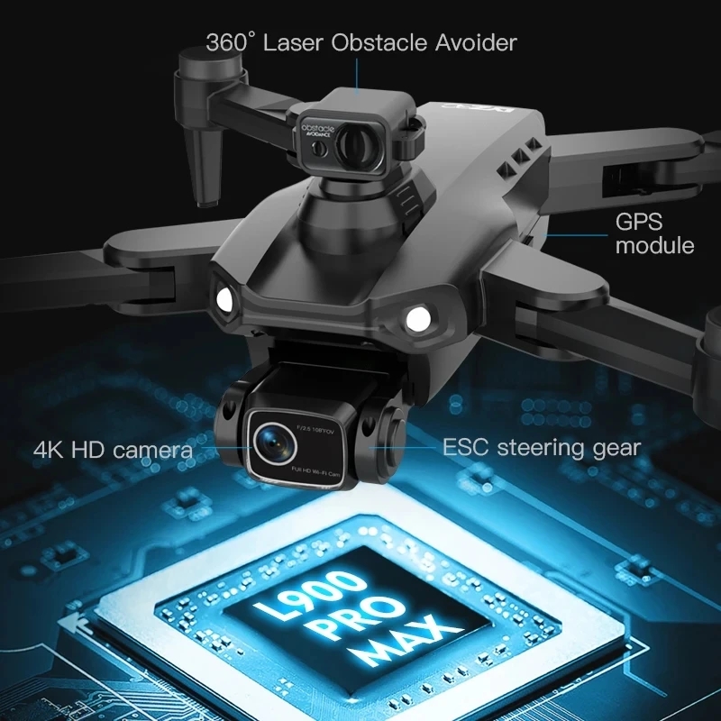 L900 Pro MAX GPS Drone 4K Prof - Drone Mapping avaliação e preço