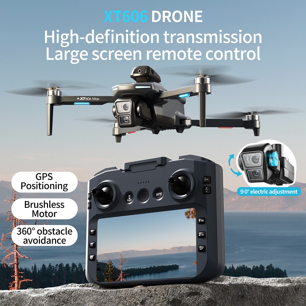 Drone XT606 MAX 3 com Câmera P - Drone Surveying avaliação e preço