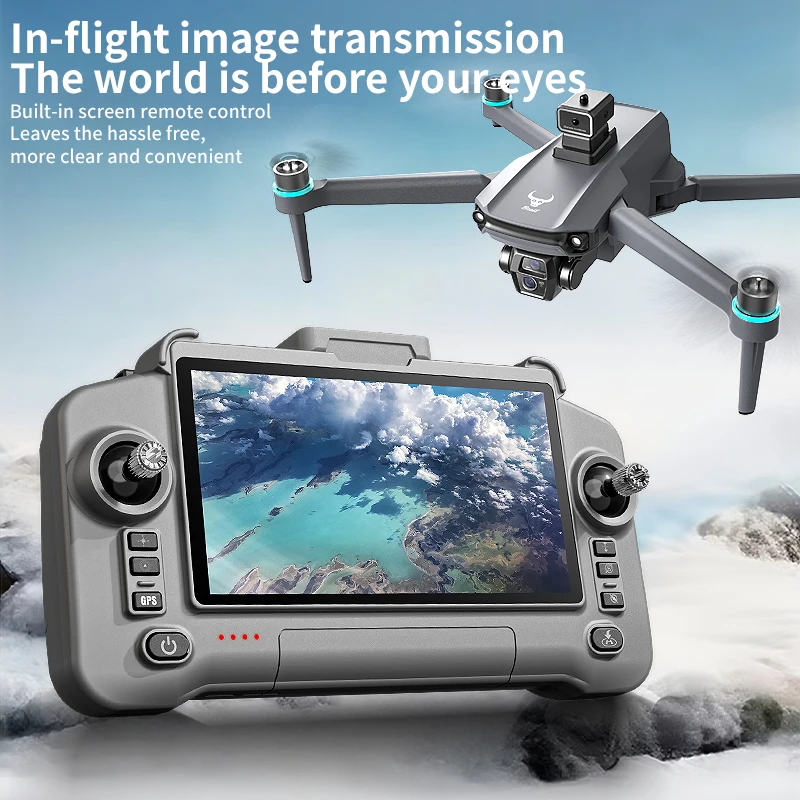 Drone gps 8k hd câmera aérea e - Drone Thermal Imaging avaliação e preço