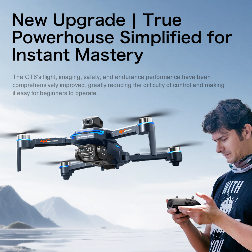 Drone Original GT8 8K Profissi - Drone Mapping avaliação e preço